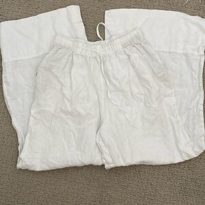 zara linen pants